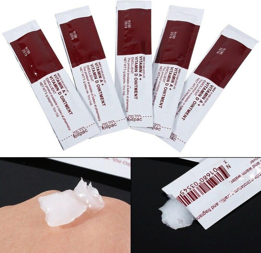 Fougera Vitamine A & D Tattoo Zalf – 5x 5g Herstelzakjes