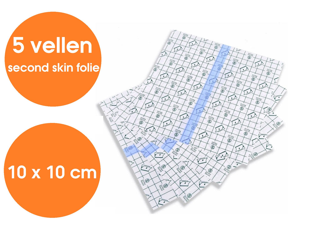 Tattoo Second Skin - 10x10 cm - Small (5 stuks)