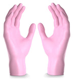 Nitril Handschoenen Roze | 100 Stuks | Poedervrij
