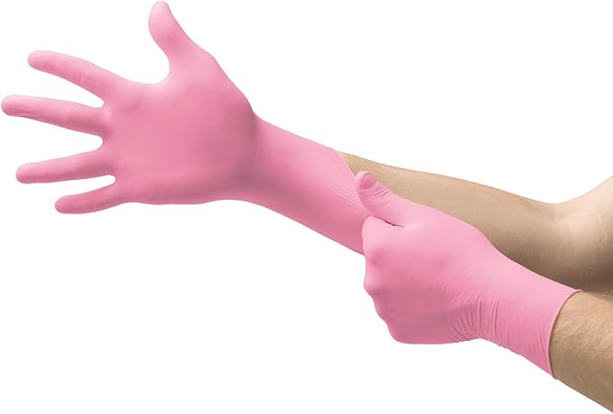 Nitril Handschoenen Roze | 100 Stuks | Poedervrij