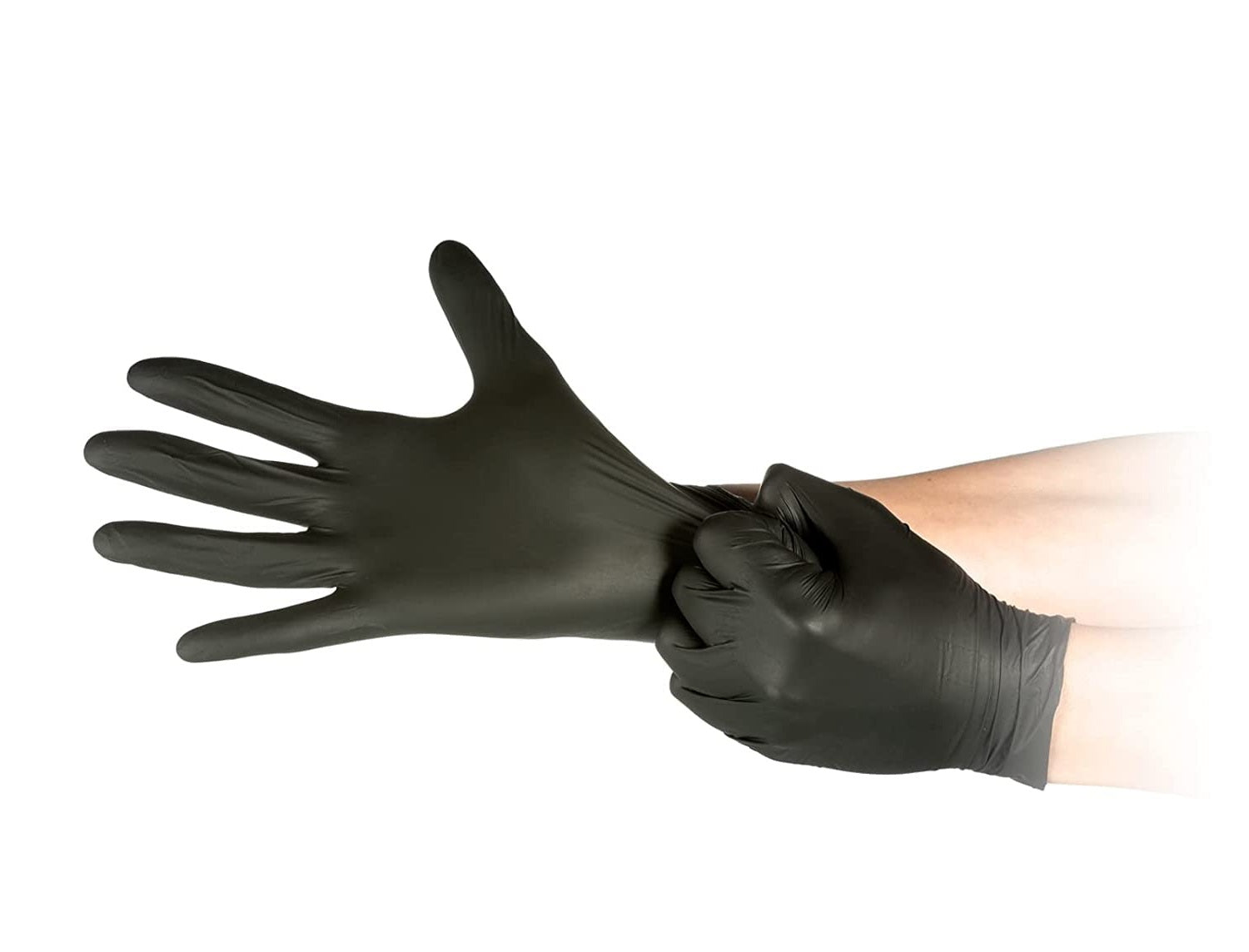 Nitril Handschoenen Zwart | 200 Stuks | Poedervrij