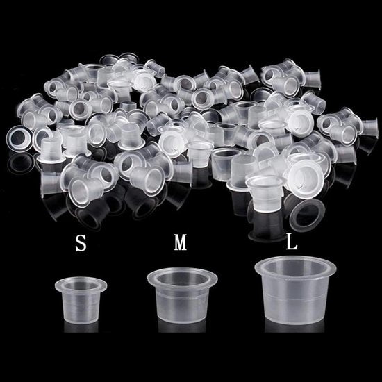 Tattoo Inkcups 100 Stuks | Maat L