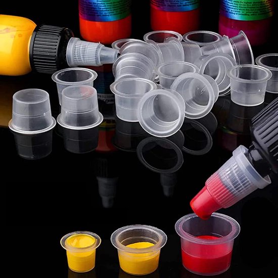 Tattoo Inkcups 100 Stuks | Maat L