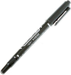 Tattoo & PMU Markeerpen – Zwart | Dual-Tip Surgical Marker