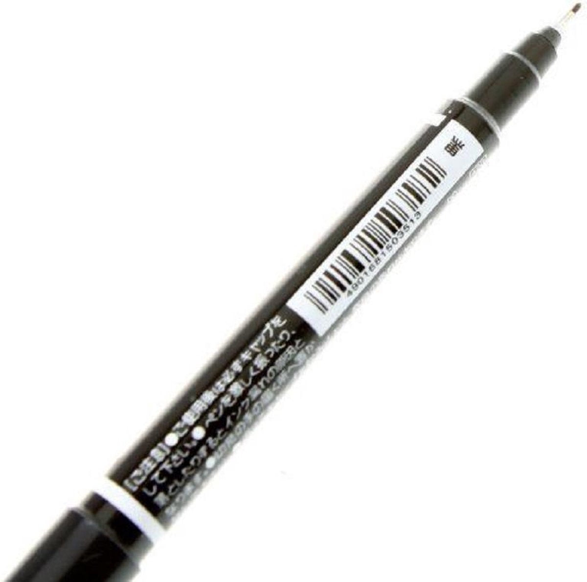 Tattoo & PMU Markeerpen – Zwart | Dual-Tip Surgical Marker
