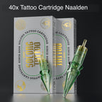 Complete Draadloze Tattoo Set | OLED Display + 40 Cartridges