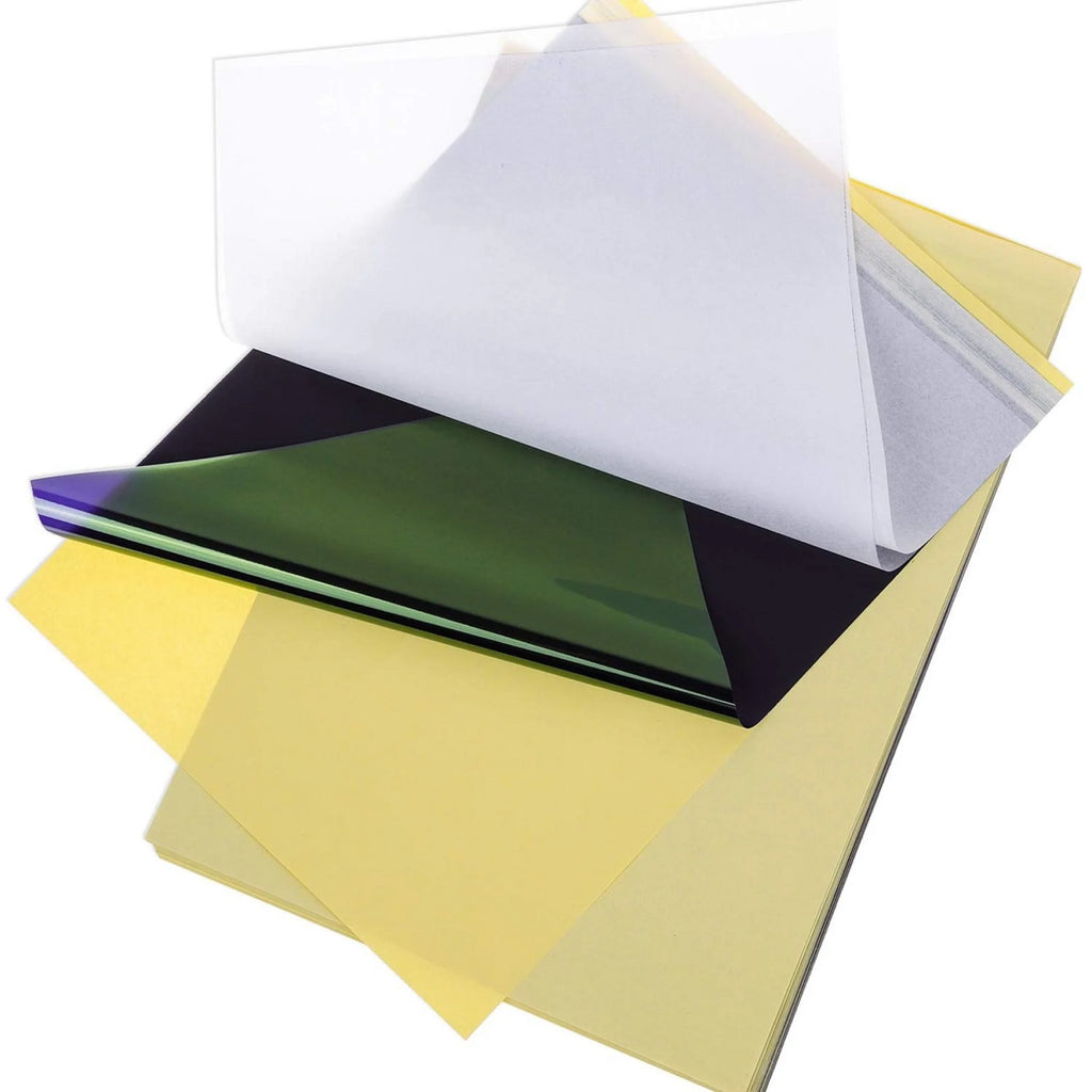 10x Tattoo Stencil Transferpapier A4 Formaat | 4-laags Carbon Tattoo Stencils